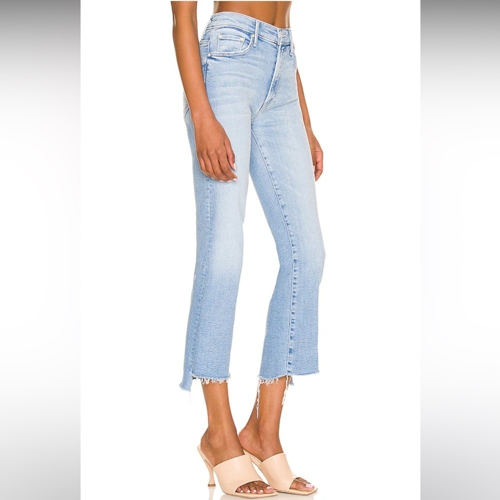 MOTHER The Insider Crop Step Fray Size 29 NWT - Picture 5 of 15